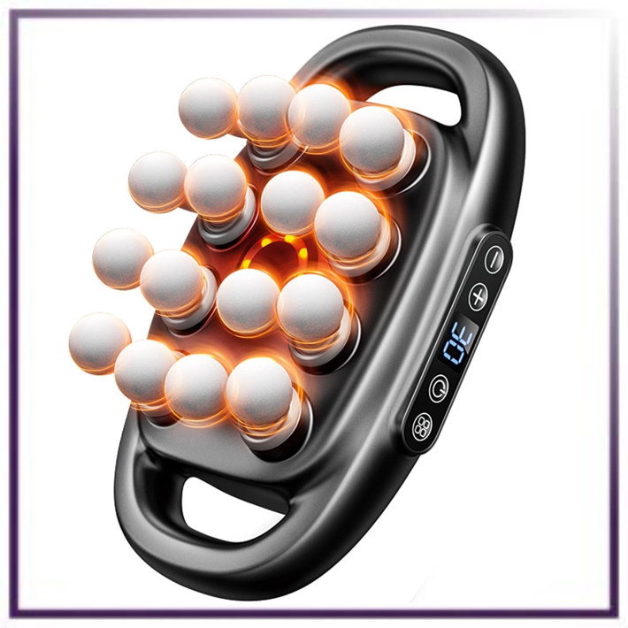16-Head Muscle Massage Gun Deep Tissue Percussion Massager for Muscle Relaxation & Recovery
