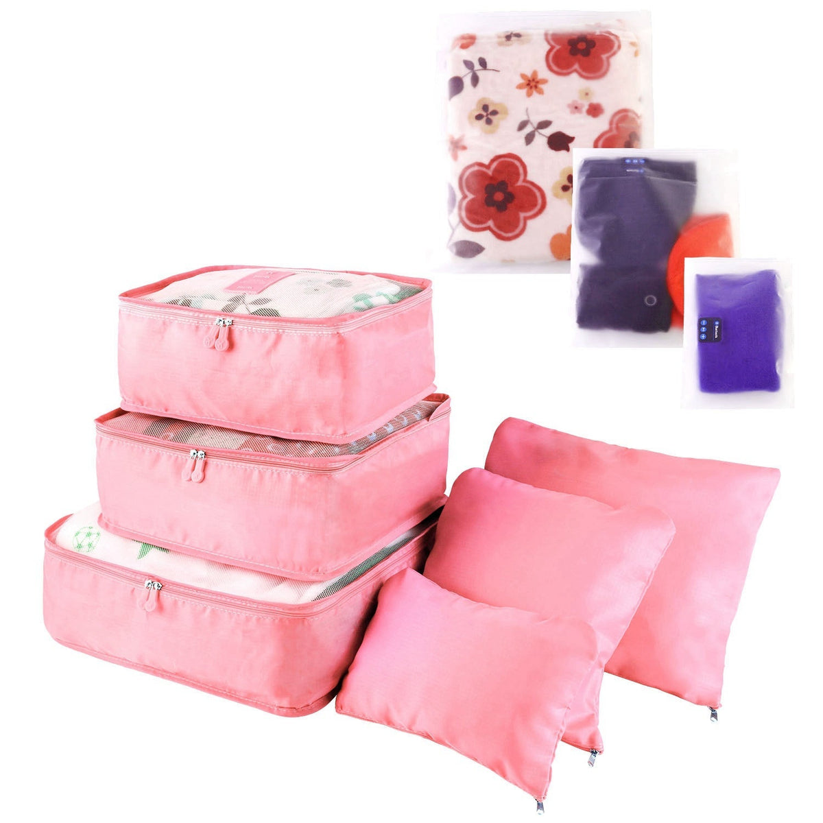 9-Piece Water-Resistant Packing Cube Set