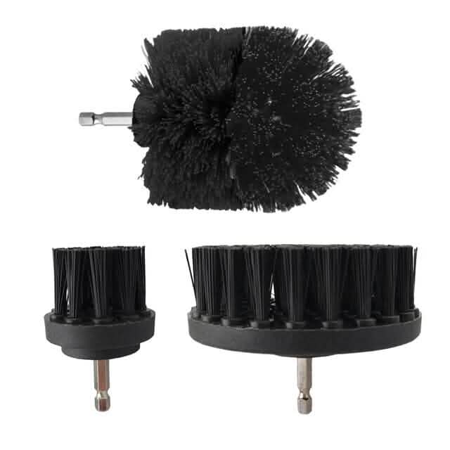 Power Scrubber Drill Brush Set – 3 Piece