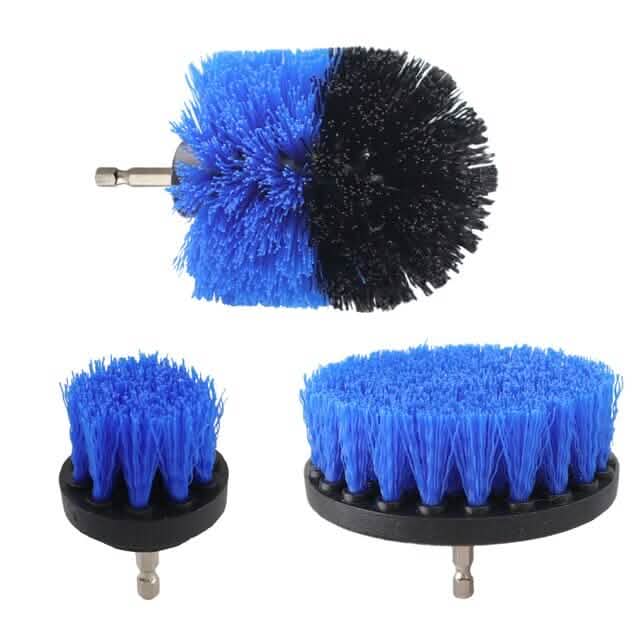 Power Scrubber Drill Brush Set – 3 Piece