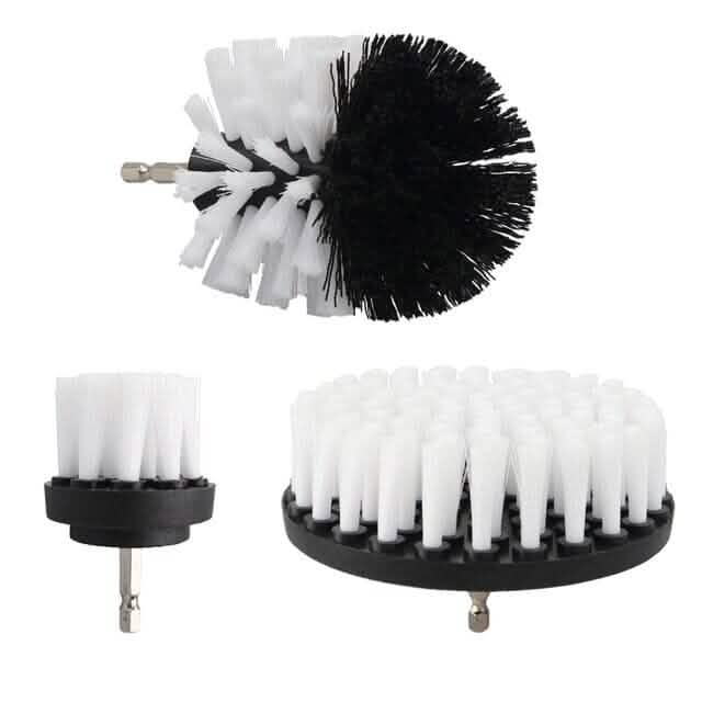 Power Scrubber Drill Brush Set – 3 Piece