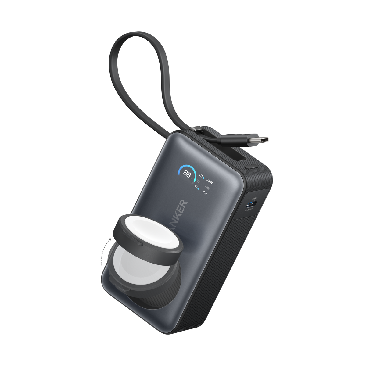 Anker MagGo 10K Power Bank + Apple Watch Charger