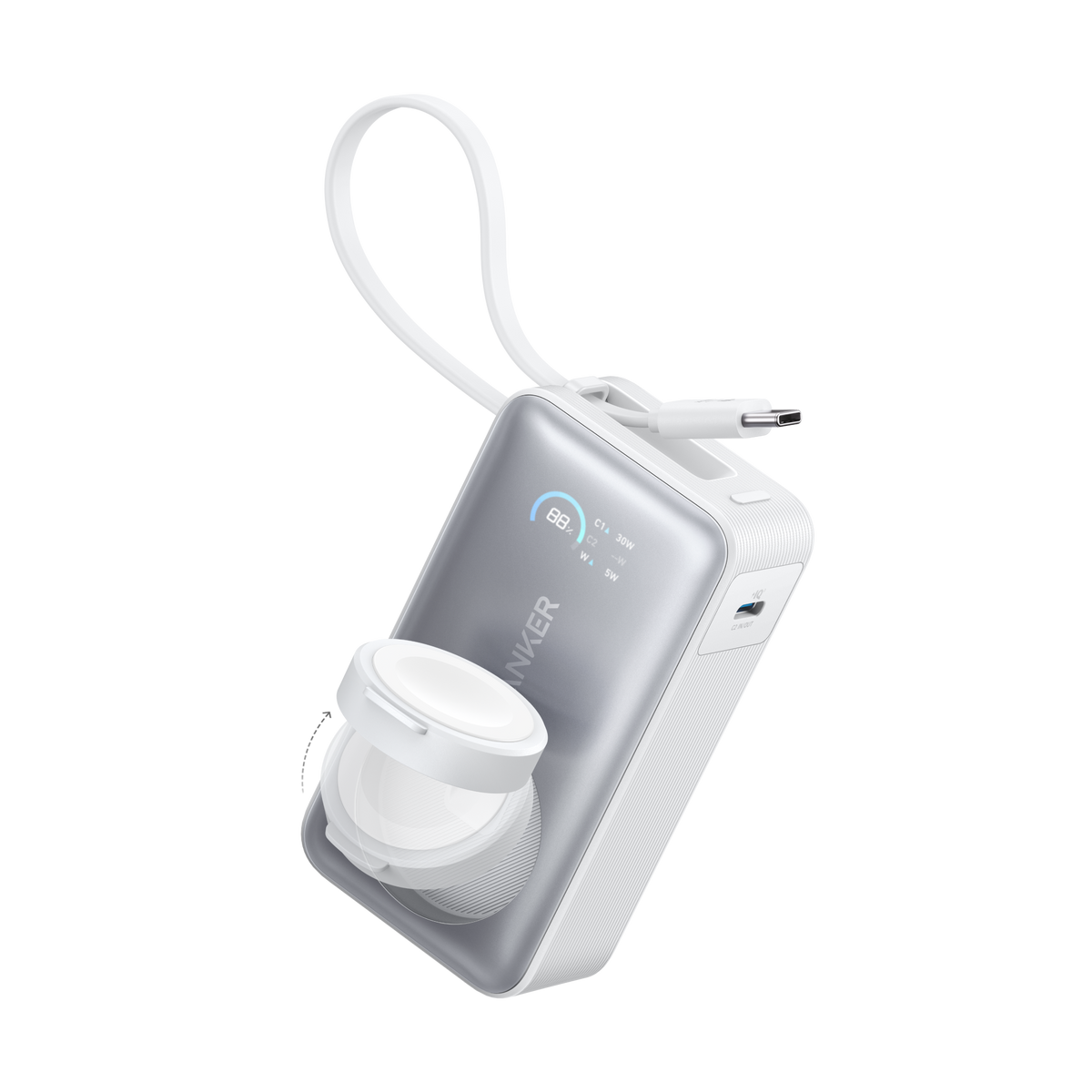 Anker MagGo 10K Power Bank + Apple Watch Charger