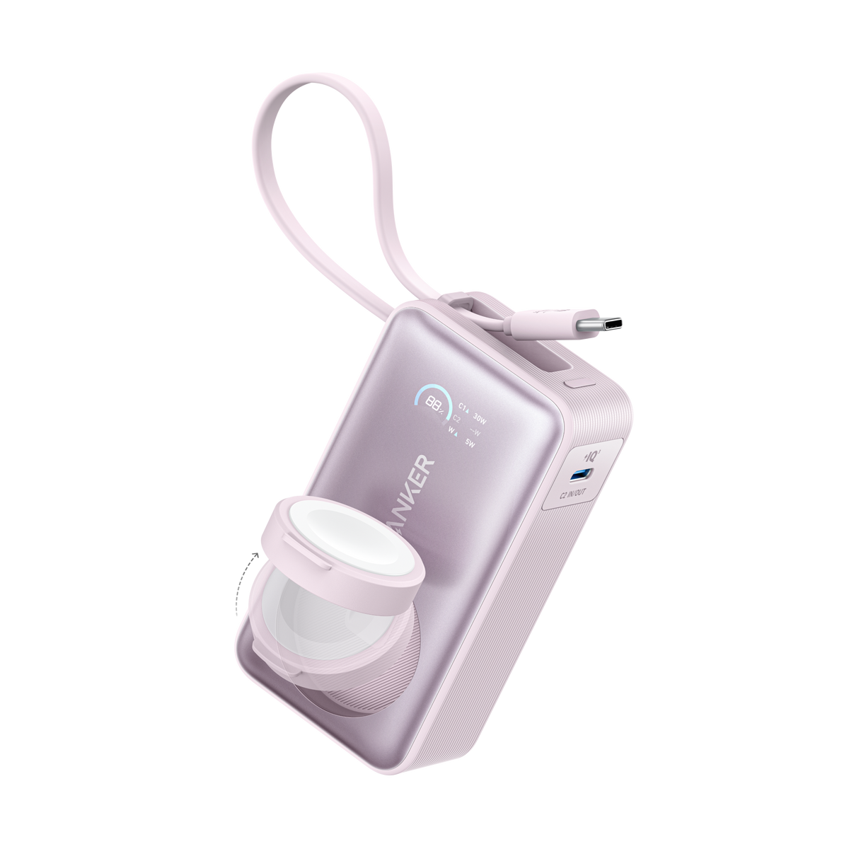 Anker MagGo 10K Power Bank + Apple Watch Charger