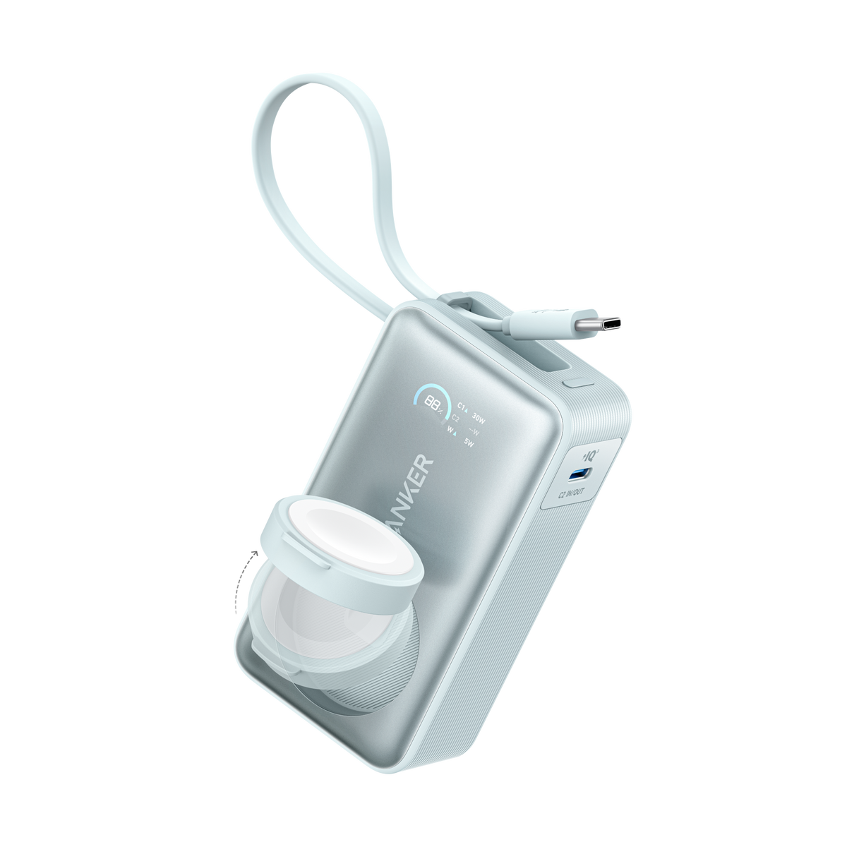 Anker MagGo 10K Power Bank + Apple Watch Charger