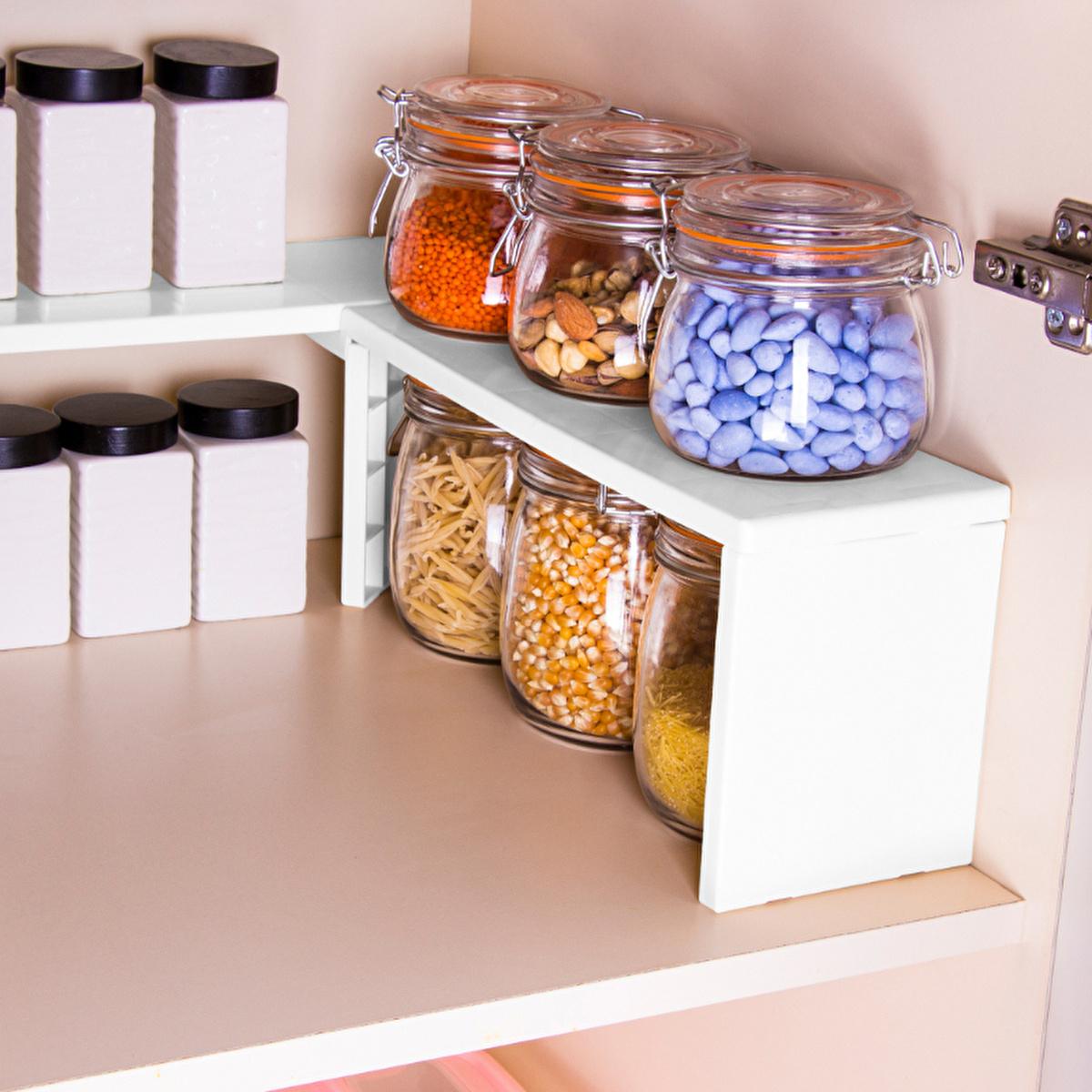 Adjustable Rotating Shelf Organizer
