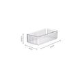 Clear Drawer Organizer Set